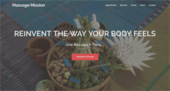 Desktop Screenshot of massagemission.com